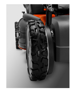 All-Wheel Drive (AWD)
All-Wheel-Drive (AWD) ensures traction on uneven, wet and slippery areas and slopes.